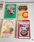 RECIPE AND COOK BOOKS - CLAY POT COOK BOOK BY GEORGIA MACLEOD SELLS AND ROVER SELLS - LEAN AND LUSCIOUS VOLUME 2 SERIES - OUT OF THIS WORLD A HEAVENLY COLLECTION OF FAVORITE RECIPES FROM THE FAMILIES OF OAK HILL SCHOOL NASHVILLE, TN -FINE ARTS CLUB SPRING LUNCHEON RECIPE BOOK 2017 & 2017 TO 2018 - VOLUME 1 THE AMERICAN COUNTRY INN BED AND BREAKFAST COOK BOOK BY KITTY AND LUCIAN MAYNARD MORE THAN 1,700 CROWND PLEASING RECIPES FROM 500 AMERICAN INNS - COOKING WITH THE NOONDAY CHEF WALTER LAMBERT WITH A SPECIAL CONTRIBUTION WITH ANNE LAMBERT #2 - I HEAR AMERICAN COOKING A JOURNEY OF DISCOVERY FROM ALASKA TO FLORDIA THE COOKS, THE RECIPES, AND THE UNIQUE FLAVORS OF OUR NATIONAL CUISINE BY BETTY FUSSELL - THE DINAH SHORE AMERICAN KITCHEN HOMESTYLE COOKING WITH FLAIR - (TRAILER)