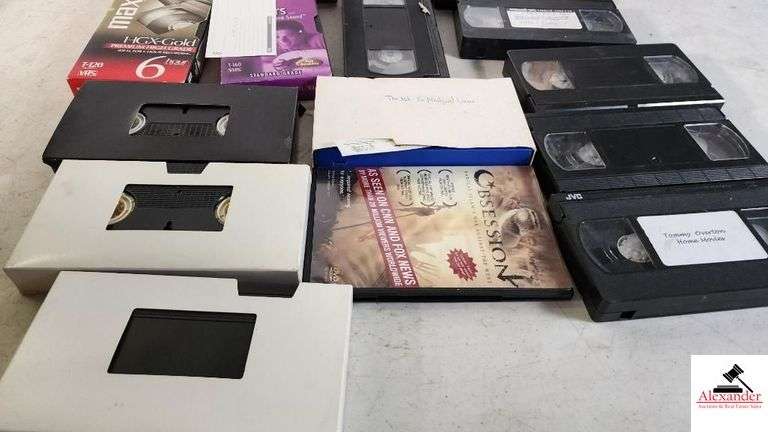 USED VCR TAPES - FITNESS -