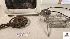GEORGE FORMAN GRILL PARTS - IRON TRIVET -