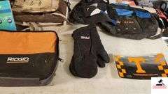 NED RAY MCWHERTER CAPS & SHIRTS - DIST-O-MAP - RIDGID BAG - LEATHER GLOVES  - TN FUND LICENSE PLATE - PING GLOVES - ETC.