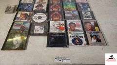 CD'S - ROGER WILLIAMS - ELVIS - CHARLIE PRIDE - TERRY GRAHAM - WILLIE NELSON - ETC.