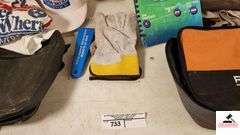 NED RAY MCWHERTER CAPS & SHIRTS - DIST-O-MAP - RIDGID BAG - LEATHER GLOVES  - TN FUND LICENSE PLATE - PING GLOVES - ETC.