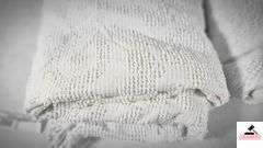 (2) WHITE BEDSPREADS-  GEORGE WASHINGTON  CHOICE - HAS  HOLES IN IT-