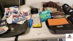 NED RAY MCWHERTER CAPS & SHIRTS - DIST-O-MAP - RIDGID BAG - LEATHER GLOVES  - TN FUND LICENSE PLATE - PING GLOVES - ETC.