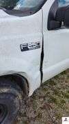 2000 FORD F250 XL SUPER DUTY PICK UP TRUCK - 202,414 MILES - 4 SPEED FLOOR SHIFT - 2 DOOR 0 V10,6.8L  -GASOLINE - INDSHIELD CRACKED - FRONT BUMPER DENTED AND SHOWS RUST - HOOD DENTED WITH RUST SPOT - DRIVERS SIDE DOOR FRONT FENDER AND DOOR BENT, TOP OF REAR REAR QUARTER PANEL DENTED TAILGATE DENTED, SCRATCHED, AND PUNCTURED - BUMPER SHOWS RUST AND DENTED- SIDE MOUNTED TOOL BOXES WITH RUST - PASSENGERS SIDE REAR QUARTER PANEL BENT IN SEVERAL PLACES WITH SCRATCHES, FRONT FENDER WHEEL DENTED - NUMEROUS SCRATCHES, WEAR, AND PECKS - SEATS SHOW WEAR AND HOLES  - VIN# 1FTNF20S0YEB61867