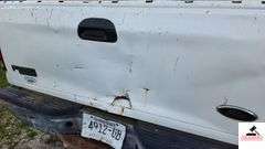 2000 FORD F250 XL SUPER DUTY PICK UP TRUCK - 202,414 MILES - 4 SPEED FLOOR SHIFT - 2 DOOR 0 V10,6.8L  -GASOLINE - INDSHIELD CRACKED - FRONT BUMPER DENTED AND SHOWS RUST - HOOD DENTED WITH RUST SPOT - DRIVERS SIDE DOOR FRONT FENDER AND DOOR BENT, TOP OF REAR REAR QUARTER PANEL DENTED TAILGATE DENTED, SCRATCHED, AND PUNCTURED - BUMPER SHOWS RUST AND DENTED- SIDE MOUNTED TOOL BOXES WITH RUST - PASSENGERS SIDE REAR QUARTER PANEL BENT IN SEVERAL PLACES WITH SCRATCHES, FRONT FENDER WHEEL DENTED - NUMEROUS SCRATCHES, WEAR, AND PECKS - SEATS SHOW WEAR AND HOLES  - VIN# 1FTNF20S0YEB61867