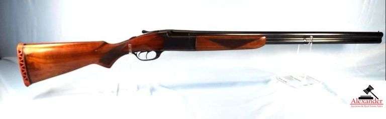 RANGER MD. 103-10 MANUFATURED BY MARLIN SEARS & R - ROEBUCK) OVER/UNDER SHOTGUN - 12 GA. - 30" BARREL - MATTED SIGHT ON BARREL, - DOUBLE TRIGGER - PISTOL GRIP STOCK - SHOWS CARRYWEAR, PITS, DINGS, - LIGHT SCRATCHES SHOWS CARRYWEAR AND SCRATCHES - RECEIVER BLUEING SMOOTH WITH GOOD COLOR - S/N R11942 image