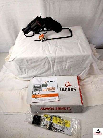 TAURUS ULTRA-LITE MD. 856UL REVOLVER - BLACK/BLACK - 38 SPL. - 2" BBL - RUBBER GRIPS - NEW IN BOX - S/N ADG455583 image