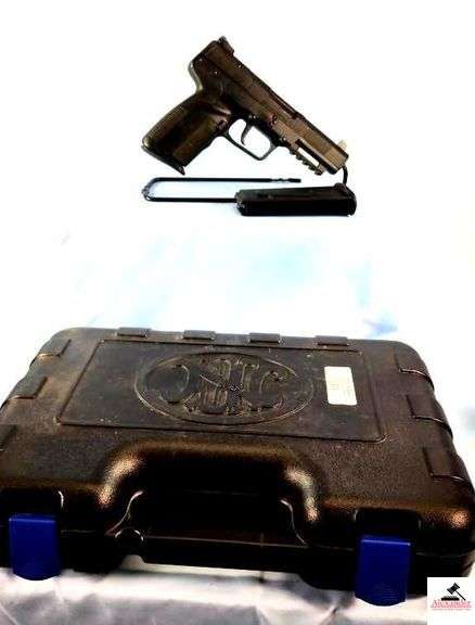 FN (FABRIQUE NATIONALE) 57 SEMI-AUTO PISTOL - 5.7X28mm CAL. - UNDER BARREL RAIL - IN FN CASE WITH 2 MAGAZINES - MINT CONDITION - S/N 386430711 image