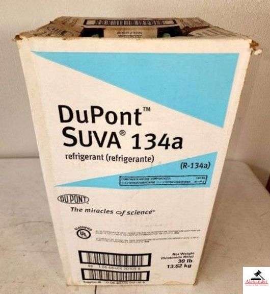 DUPONT SUVA 134A REFRIGERANT 30 LB NEW IN BOX (SHOP) image