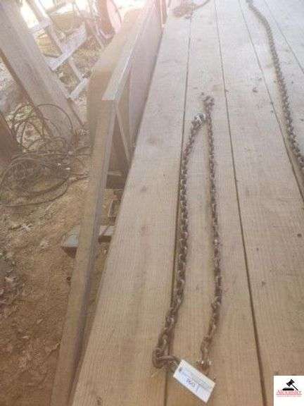 2PCS OF LOG CHAIN SNATCH 4FT  WITH HOOKS - 4FT WITH ONE HOOK (IMP SHED) image