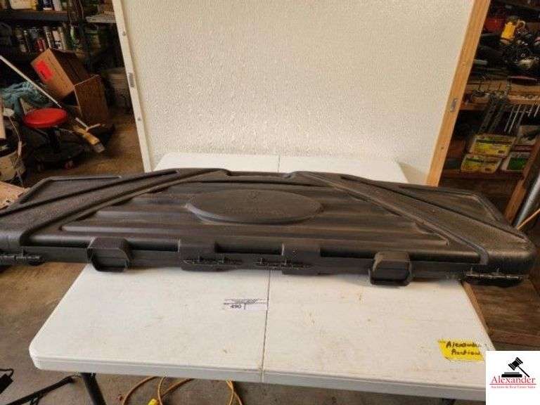 BROWNING HARD PLASTIC CASE GOOD CONDITION - (TRAILER) image