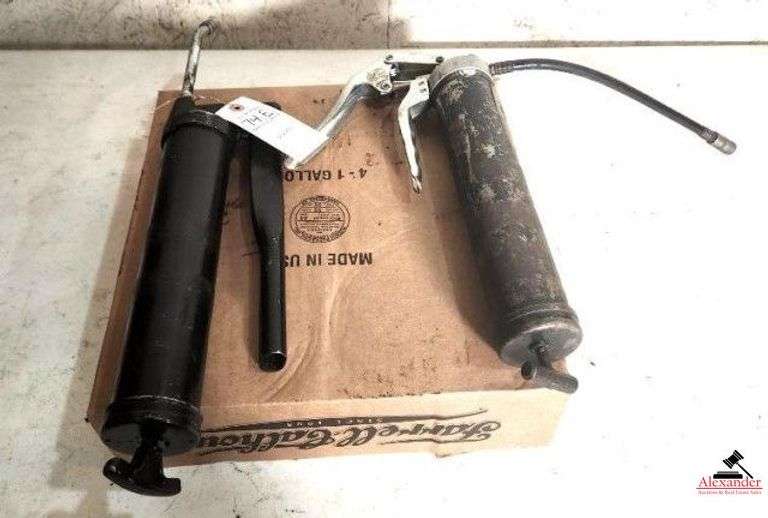 (2) GREASE GUNS APPEARS IN GOOD CONDITION - (SHOP) image