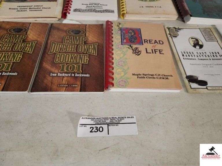 BROWN RECIPES BOOKS - BROWN UNTIED METHODIST CHURCH, JACKSON - FRIENDSHIP - COOKING WITH SOUTHSIDE PRIDE - MADISON CO. J.B. YOUNG PTA - LODGE CAST IRON - DUTCH OVEN COOKING - LODAGE COOK BOOKS  - GRILLIN SAUCES - (BACK BEDROOM) image