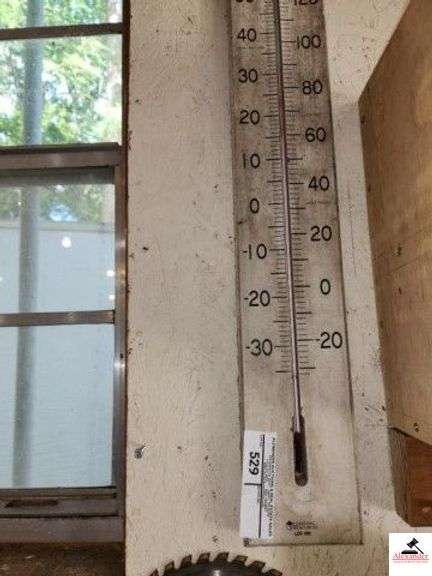 LEARNING RESOURCES GIANT CLASSROOM THERMOMETER (GARAGE) image