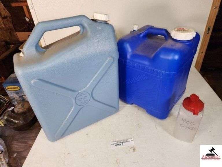 AQUA-TAINER 8GAL WATER JUG - OZARK TRAIL 6 GAL WATER JUG - (UPSTAIRS) image