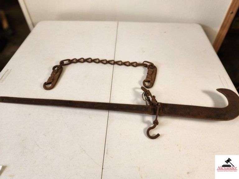 PAIR OF COTTON SCALES & BREAST CHAIN (TRAILER) image