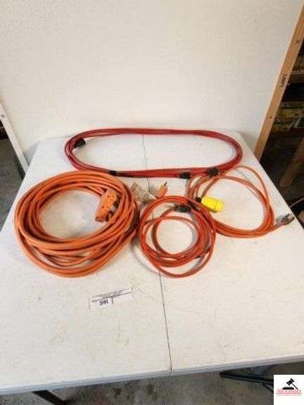 (4) EXTENSION CORDS 50' - (2) 20' (TRAILER) image