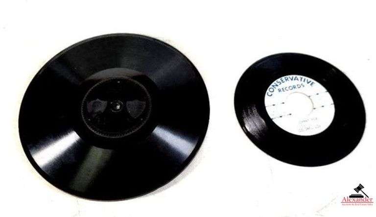 EDISON RECORD "DADDY MINE" LEW WILSON-ALFRED DUBIN CONTRALTO WITH ORCHESTRA HELEN CLARK - CONSERVATIVE RECORDS 45 - JOHNNY REB "CARROLL" COLONEL LOU - (UPSTAIRS) image