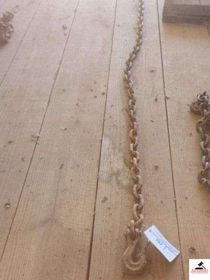 HEAVY DUTY LOG CHAIN 12FT - WITH HOOKS (IMP SHED) image