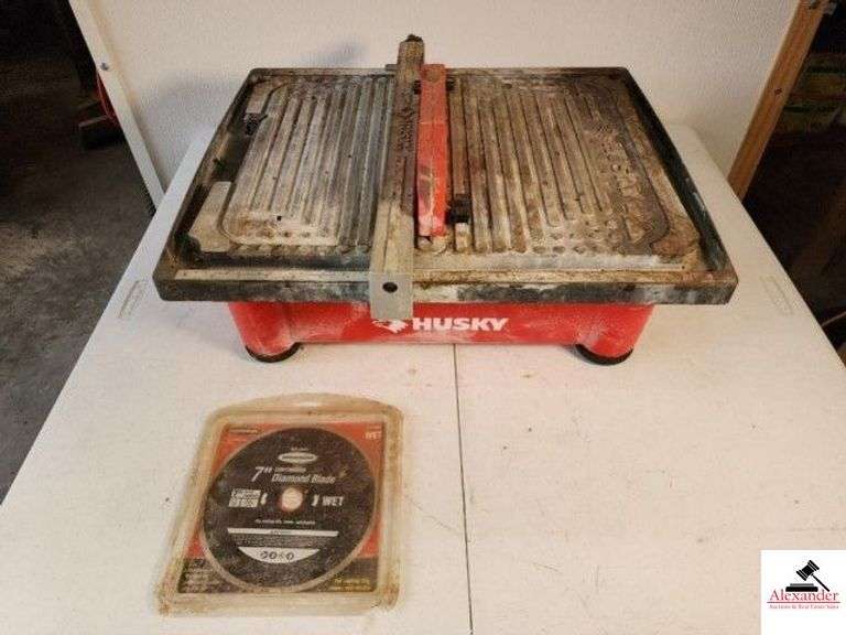 HUSKY TABLE SAW WARRIOR 7" DIAMOND BLADE (GARAGE) image
