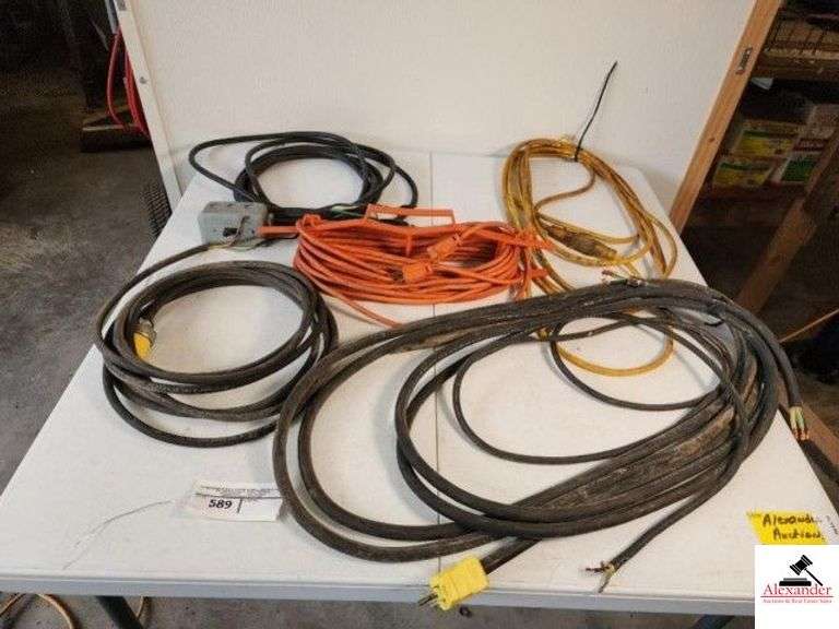 ELECTRIC CORDS EXTENSION CORDS - 3-WIRE CORDS - TRIANGLE 10AWG CORD (SHOP) image
