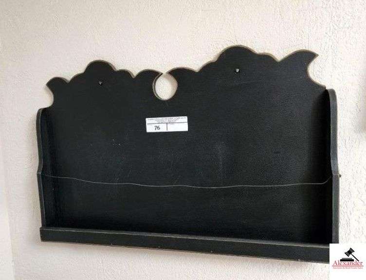 WALL SPICE/DISPLAY  RACK - 27" WIDE 18" TALL (KITCHEN) image