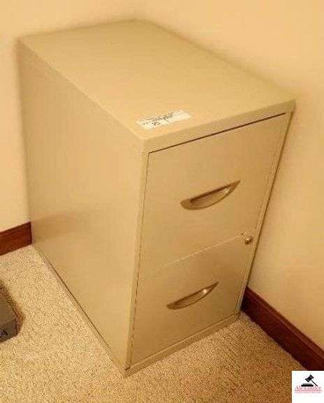 2 DOOR FILING CABINET - NO KEY (HOUSE) image