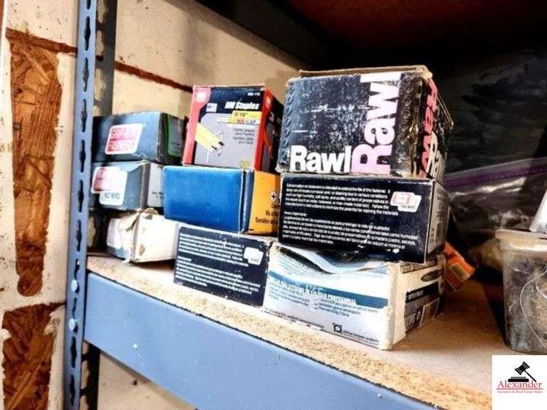 (14) BOXES OF SCREWS  (SHOP) image