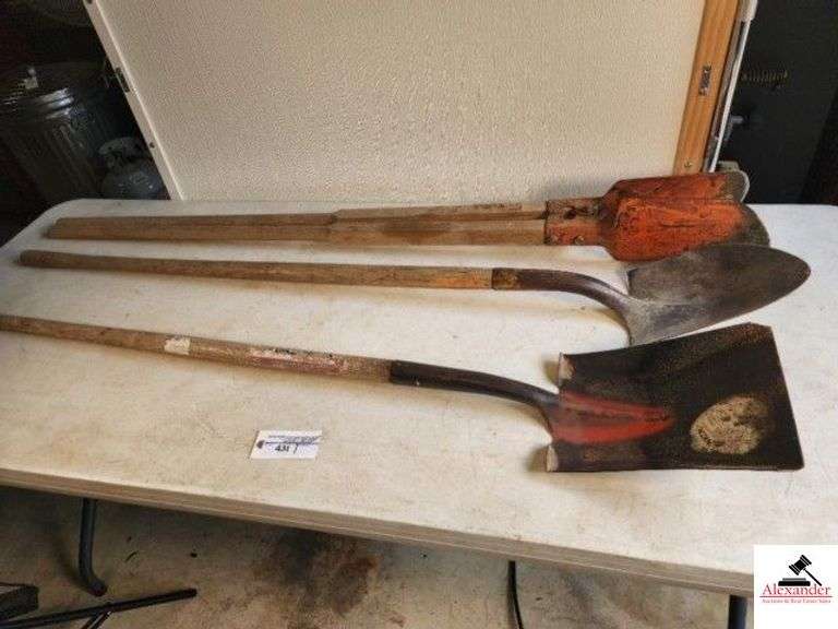 POST HOLE DIGGER #2 FLAT SHOVEL - DIGGING SHOVEL - (SHED) image