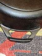 Lodge cast iron #8 skillet, 10.25" has assist handle