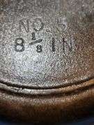 BSR Century Series Cast iron skillet No 5, 8 1/8 in heat ring