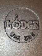 Lodge #5 cast iron skillet, seasoned and ready to go