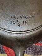 Birmingham Stove & Range (BSR) Century Series 10 1/4 IN #8-B (7) cast iron skillet, seasoned