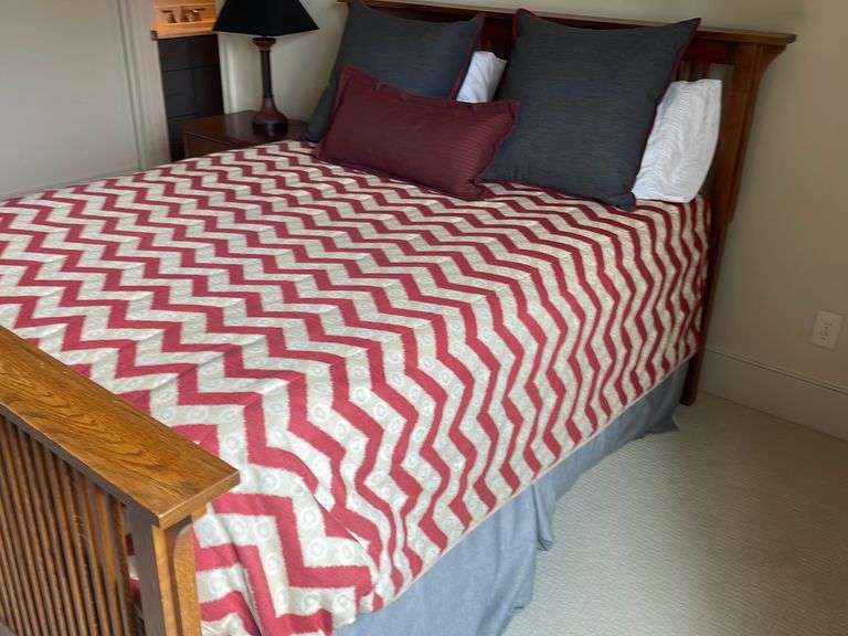 Custom Queen Bedding Walker Auctions LLC