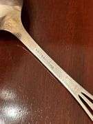 Sterling Silver 5 O'Clock Teaspoon with pierced design handle (pattern #100) by R. Wallace & Sons (1910)