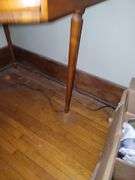 Vintage corner desk with drawer, unknown maker, beautiful piece