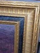 Rembrandt "Girl with Broom" board print reproduction framed, 29" X 23"