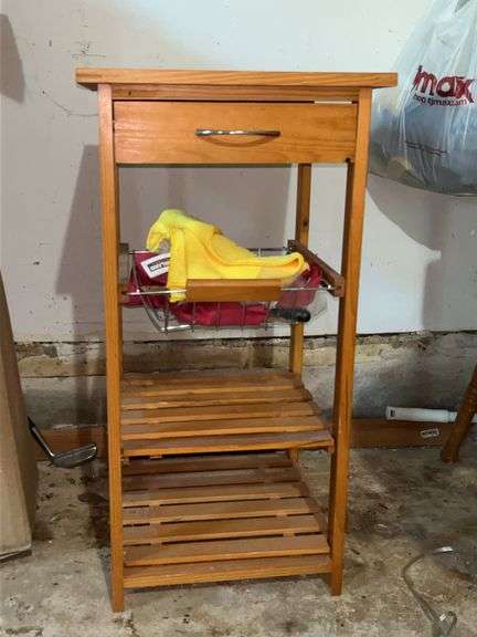 Small kitchen cart…..￼14-1/2” square x 28” tall image