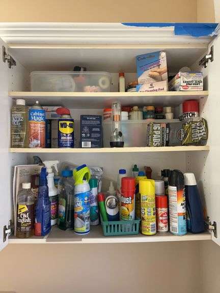 Tons of Cleaner and Home Maintenance Items