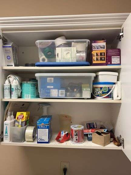 Various Cleaning and Household Items