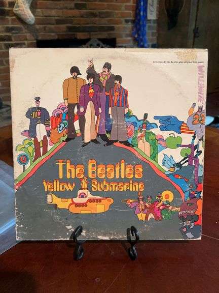 Beatles “Yellow Submarine” album….name on edge of cover image