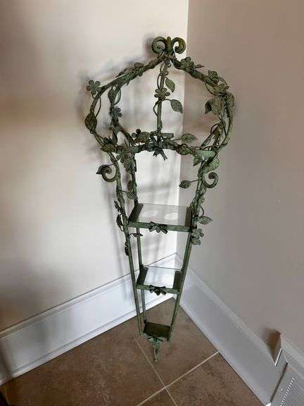 Vintage Inspired Iron Vine Wall Decor image