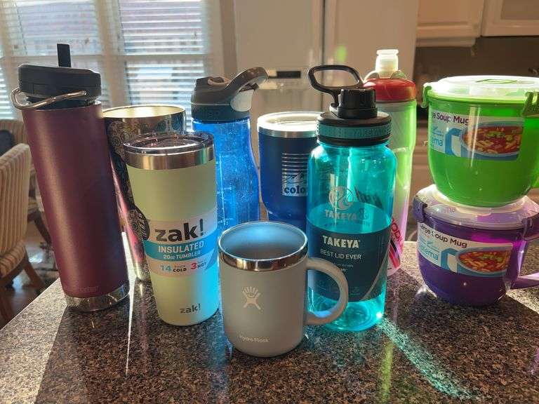 Ten Insulated Cups and Mugs