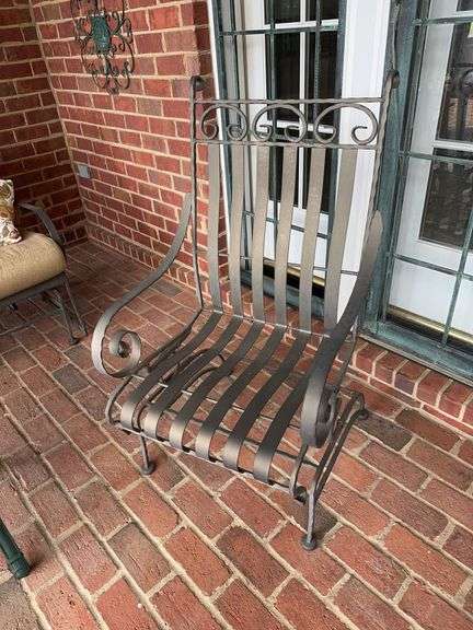 Heavy outdoor rocking chair image