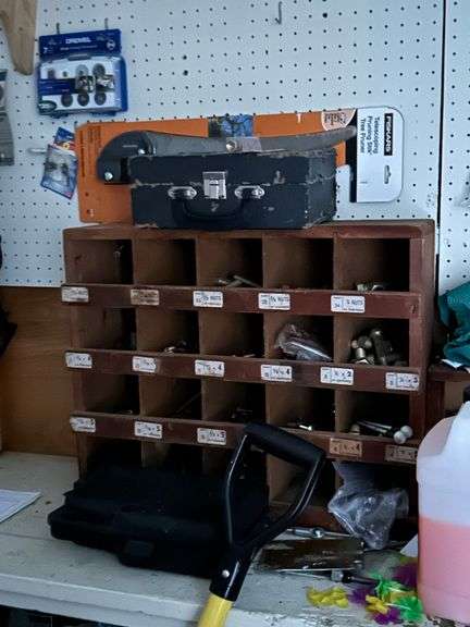 Contents of garage closet…..MUST TAKE ALL image