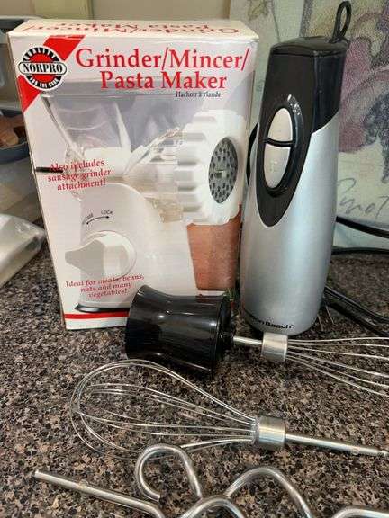 Pasta Maker and Hamilton Beach Electric Wisk