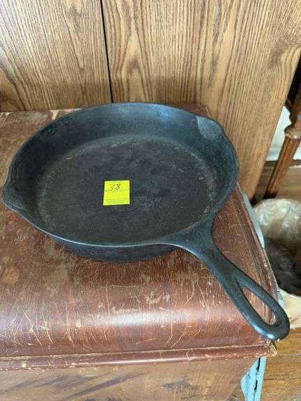 Number 10 cast-iron skillet