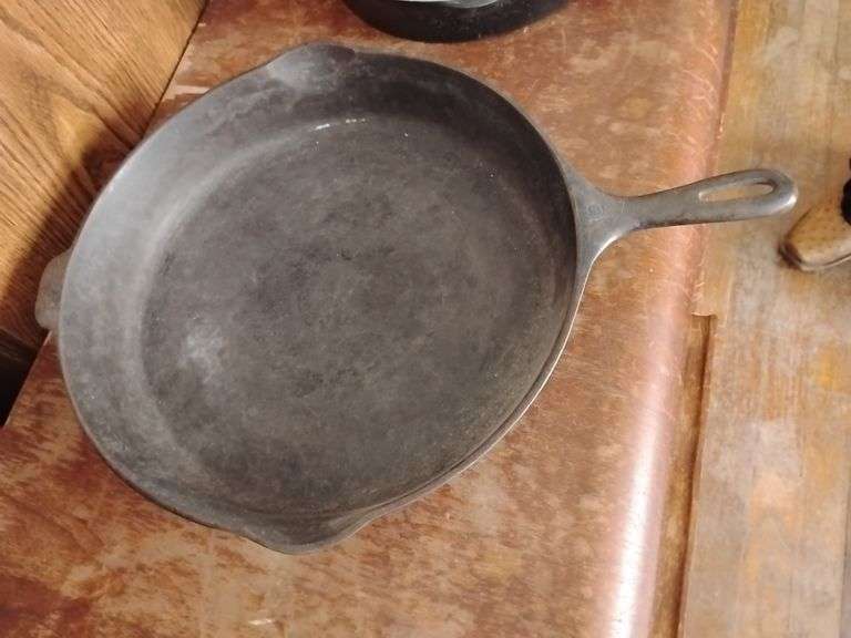 Number 12 cast-iron skillet