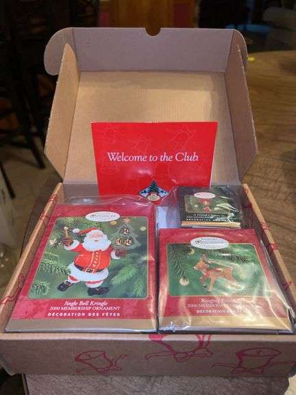 2000 Hallmark Collector’s Club Keepsake Ornaments Membership Kit image